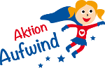 Logo Aktion Aufwind mit Supergirl