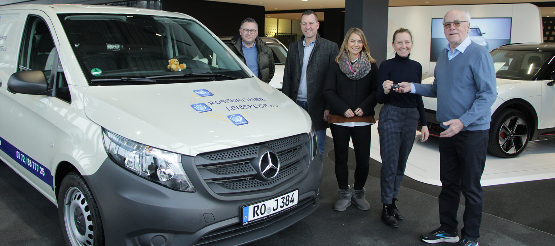 Ein neuer Transporter für die Rosenheimer Leibspeise e.V.