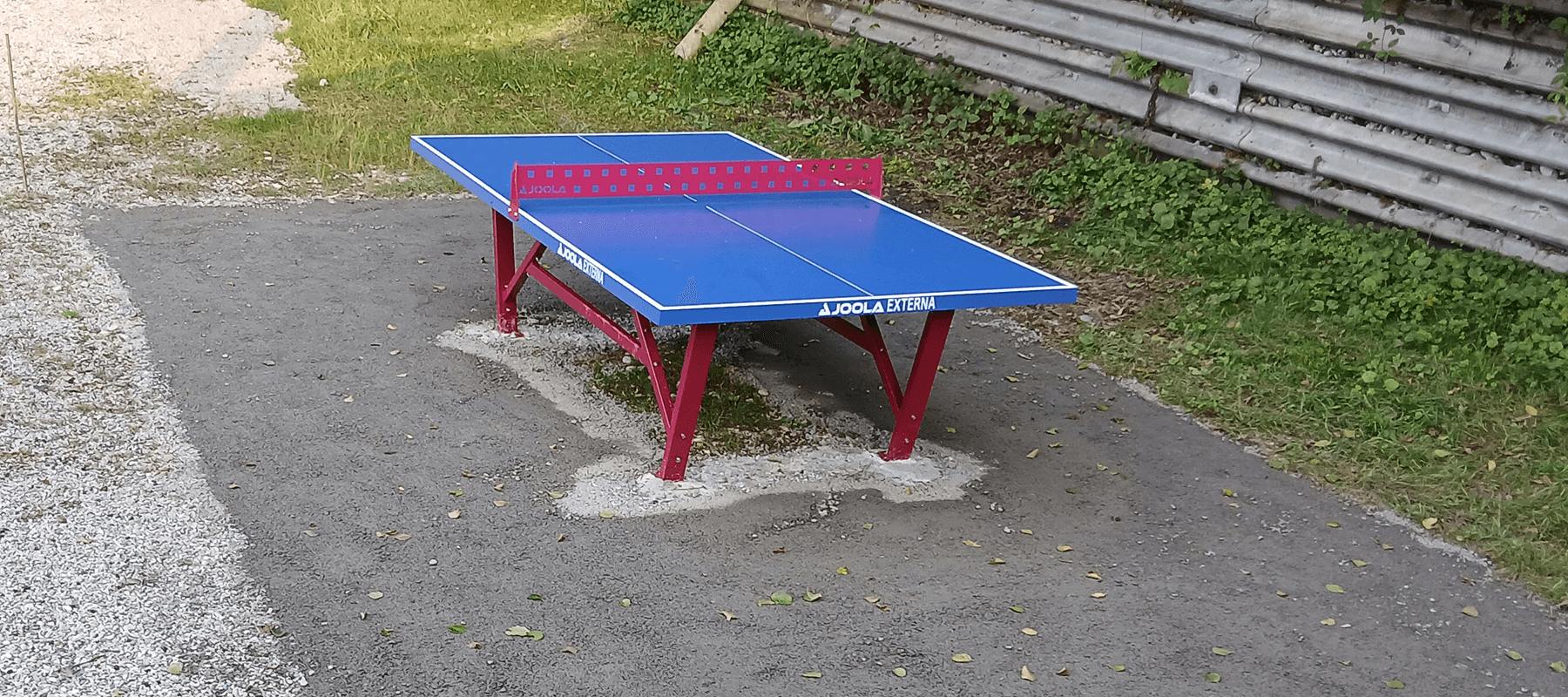 Outdoor-Tischtennisplatte für den SV Riedering